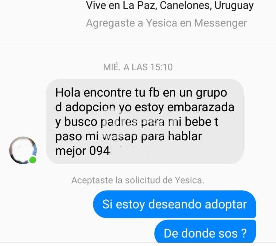 Ella hizo la denuncia y al parecer surgieron otras personas que también habrían recibido el ofrecimiento